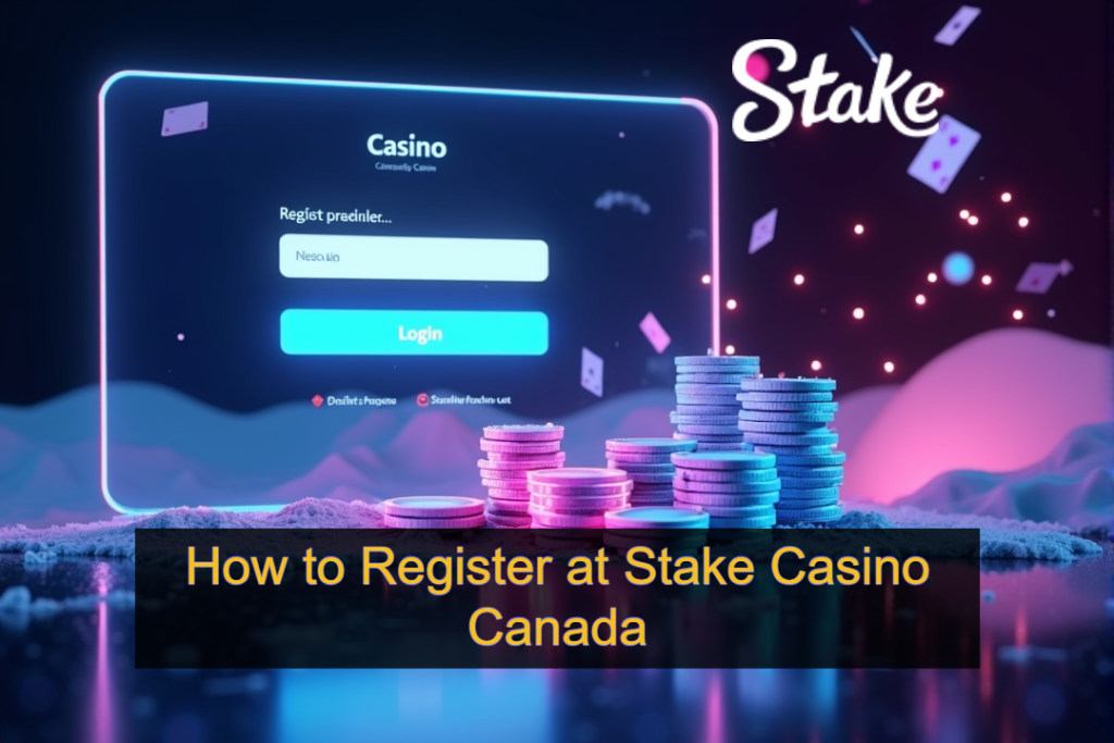 How to Register at Stake Casino Canada